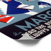 Künstlerischer Deko Reading (Ecke)