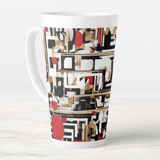 Künstlerischer Designer groß Milchtasse (Linke Ecke)