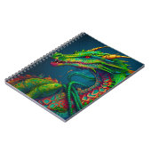 Künstlerischer Drache Notizblock (Linke Seite)