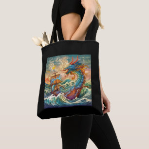 Künstlerischer Drache Tasche