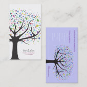 Künstlerischer einzigartiger visitenkarte (Vorne/Hinten)