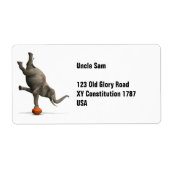 künstlerischer Elefant (Vorne)