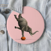 künstlerischer Elefant Button (Beispiel)