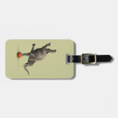 künstlerischer Elefant Gepäckanhänger (Vorderseite horizontal)