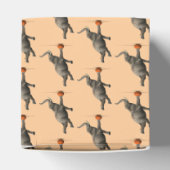 künstlerischer Elefant Geschenkschachtel (Oben)