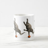 künstlerischer Elefant Kaffeetasse (Mittel)