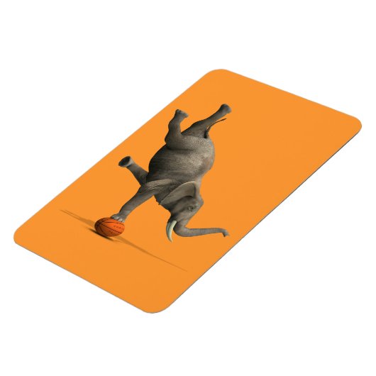 künstlerischer Elefant Magnet (Linke Seite)
