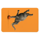 künstlerischer Elefant Magnet (Horizontal)