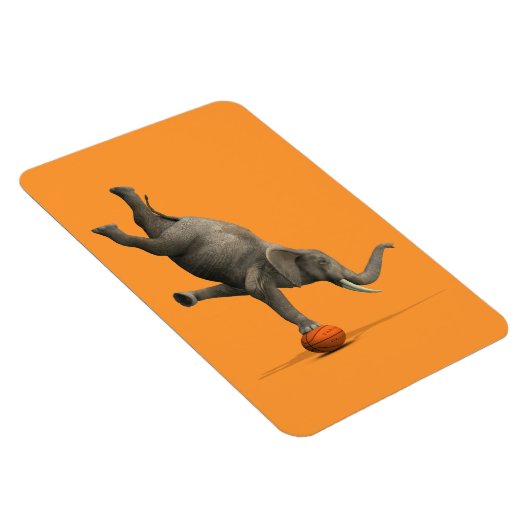 künstlerischer Elefant Magnet (Rechte Seite)