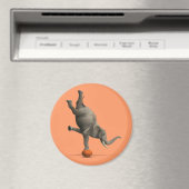 künstlerischer Elefant Magnet (In Situ (Geschirrspüler))