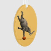 künstlerischer Elefant Ornament (Vorderseite)