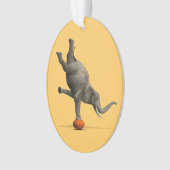 künstlerischer Elefant Ornament (Vorderseite)