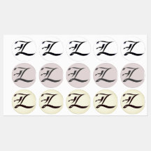 Künstlerischer Elegant Monogram Calligrafy Letter