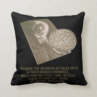 Künstlerischer Ernte-Kreis Kissen