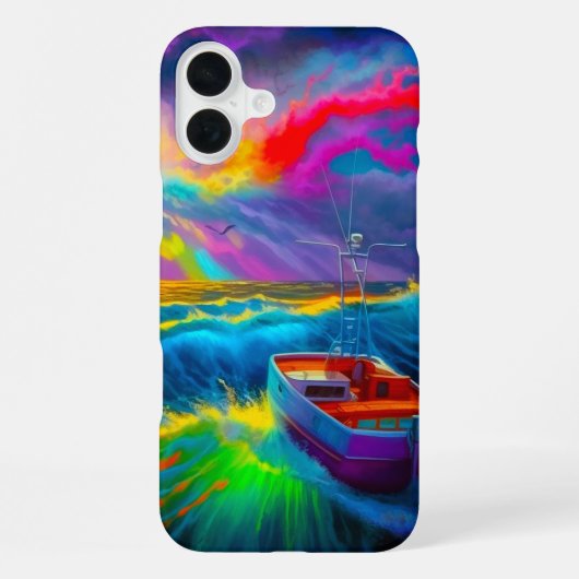 Künstlerischer Fall iPhone Hülle (Rückseite)