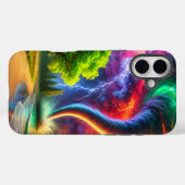 Künstlerischer Fall Tornado Case-Mate iPhone Hülle (Rückseite (Horizontal))