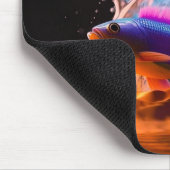 Künstlerischer Fisch Mousepad (Ecke)