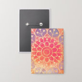 Künstlerischer Flair Button (Vorderseite/Rückseite)