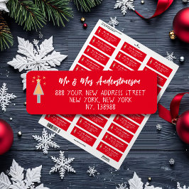 Künstlerischer froher Weihnachtsbaum Elegante Rück