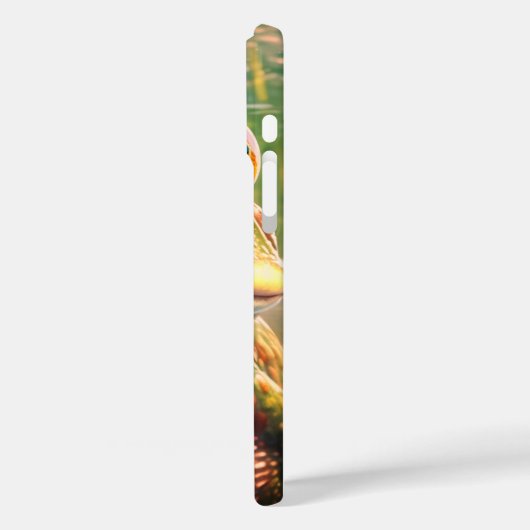 Künstlerischer Froschhanf Case-Mate iPhone Hülle (Rückseite / Links)