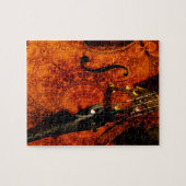 Künstlerischer gemusterter Celloentwurf Puzzle (Horizontal)