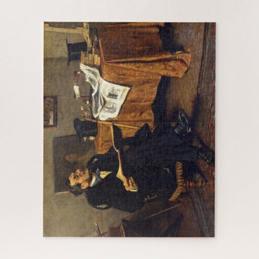 Künstlerischer Gentleman (von Giovanni Boldini) Puzzle (Vertikal)