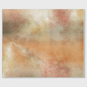 Künstlerischer Herbst abstrakt Geschenkpapier (Flach)