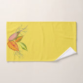 Künstlerischer Herbst auf einem Badetuch-Set Badhandtuch Set (Handtuch)