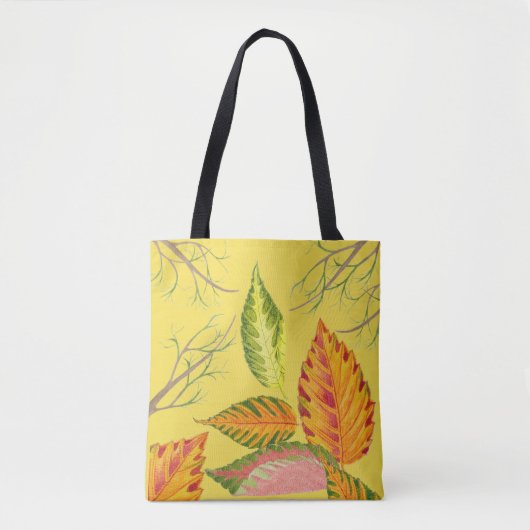 Künstlerischer Herbst auf einem Beutel Tasche (Vorderseite)