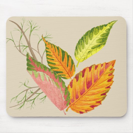 Künstlerischer Herbst auf einem Mauspad (Vorne)