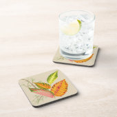 Künstlerischer Herbst auf einem Untersetzer-Set Getränkeuntersetzer (Rechte Seite)