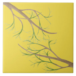 Künstlerischer Herbst auf einer Keramik (II) Fliese