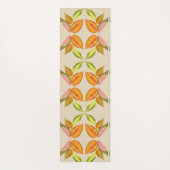 Künstlerischer Herbst auf einer Yogmatte Yogamatte (Rückseite)