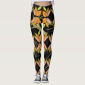 Künstlerischer Herbst auf Leggings (Vorderseite)