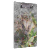 künstlerischer Igel Klemmbrett (Rechts)