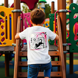 Künstlerischer Kirschblüten-Katzensoccer für japan Tri-Blend Shirt