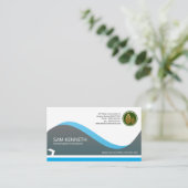 Künstlerischer kreativer visitenkarte (Stehend Vorderseite)