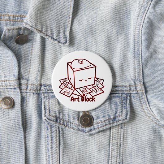 Künstlerischer Kunstblock Button (Beispiel)