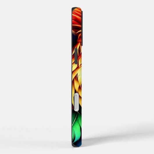 Künstlerischer Lion Phone Case (Rückseite / Rechts)