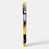 Künstlerischer Lion Phone Case (Rückseite / Links)