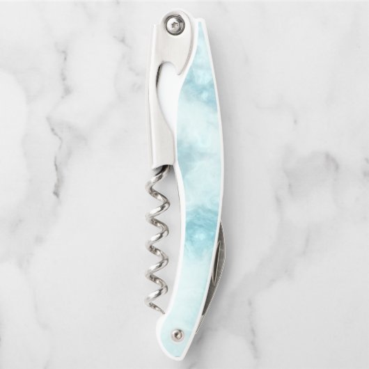 Künstlerischer Marmoreffekt Kellnermesser (Vorderseite)