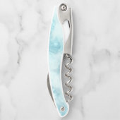 Künstlerischer Marmoreffekt Kellnermesser (Rückseite)