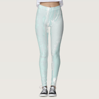 künstlerischer Meeresfluss Leggings