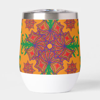 Künstlerischer Musterkaffee-Becher – Stilvolles Kü