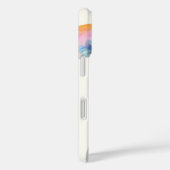 Künstlerischer Name Abstrakt Blau und Gelb Case-Mate iPhone Hülle (Rückseite / Rechts)