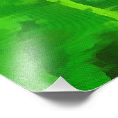 Künstlerischer Pop Bright and Colorful Art Daisies Fotodruck (Ecke)