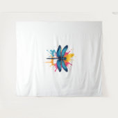 Künstlerischer Pop Malerische Drachenfliege Wandteppich (Vorderseite (Horizontal))