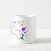 Künstlerischer Rahmen kreieren Sie Ihre eigene Tas Kaffeetasse (Vorderseite Links)