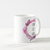 Künstlerischer Rahmen kreieren Sie Ihre eigene Tas Kaffeetasse (VorderseiteRechts)