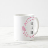 Künstlerischer Rahmen kreieren Sie Ihre eigene Tas Kaffeetasse (VorderseiteRechts)